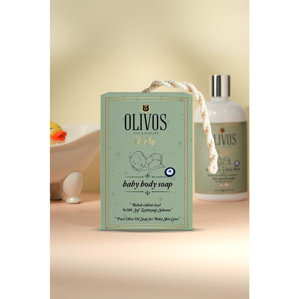 Olivos Zeytinyağlı Bebek Sabunu 100 Gr