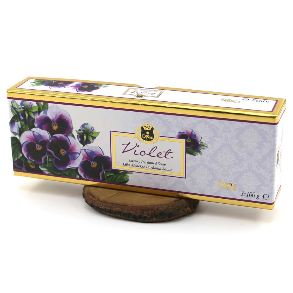 Olivos Lüks Menekşe Parfümlü Sabun 3x100 Gr