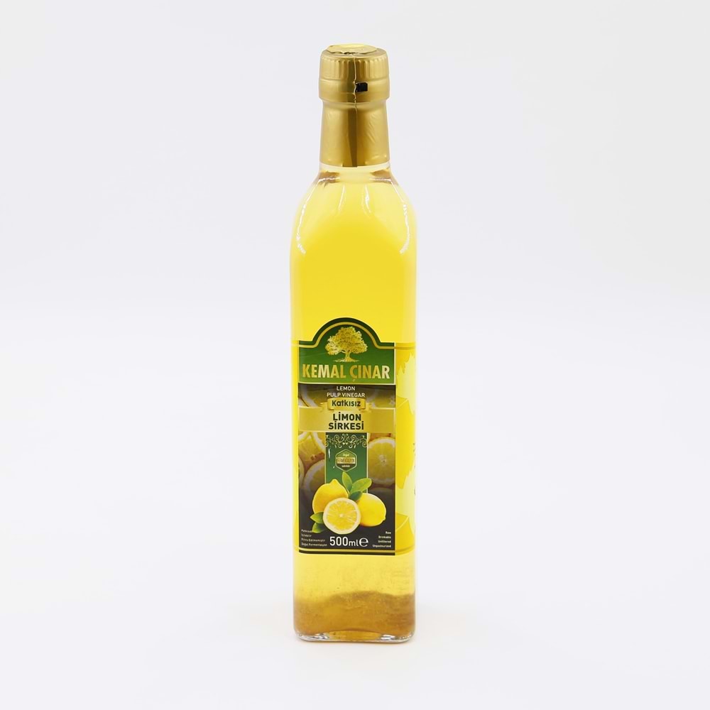 Doğal Limon Sirkesi 500 Ml