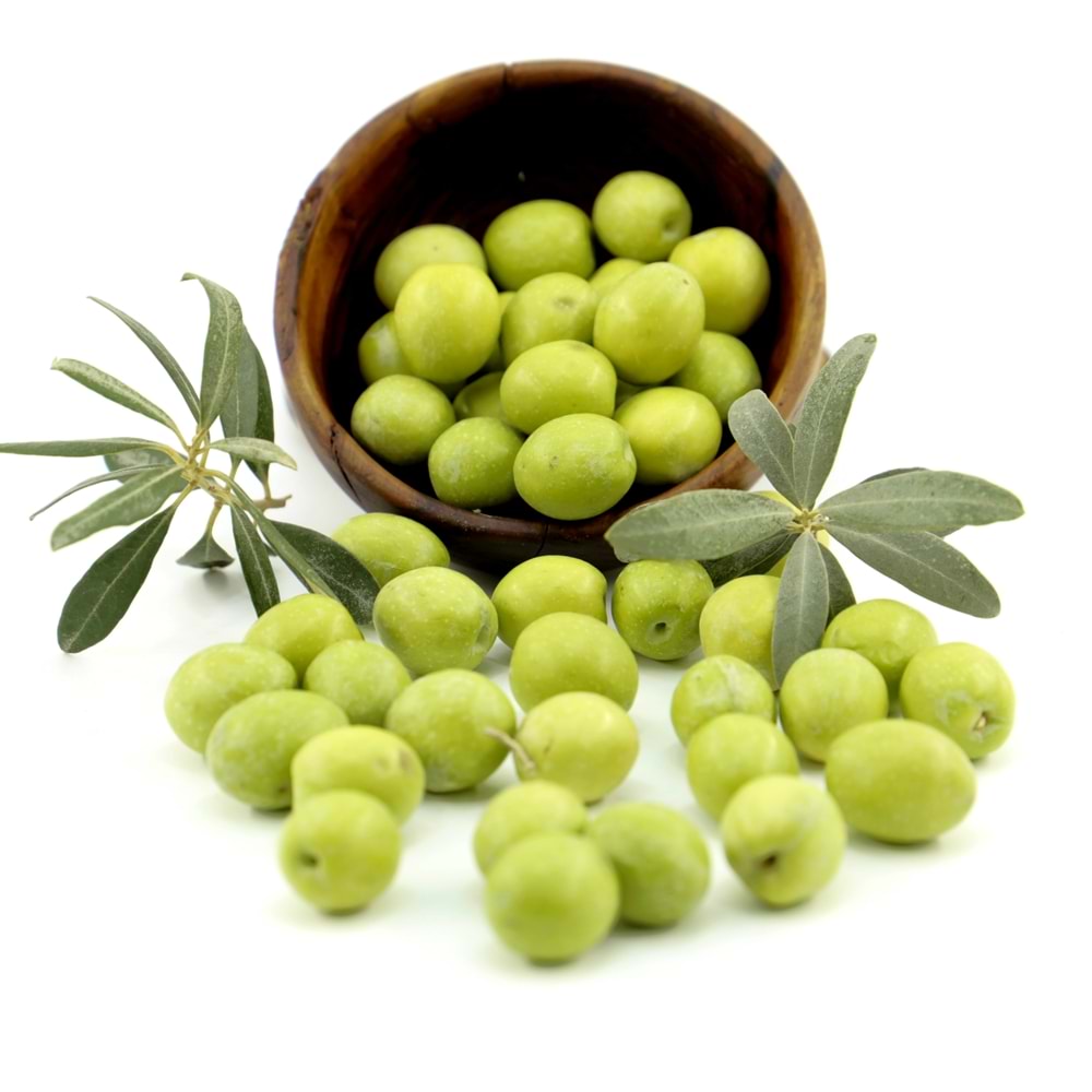 Yeni Hasat Taze Kırmalık Gemlik Yeşil Zeytin 6 Kg