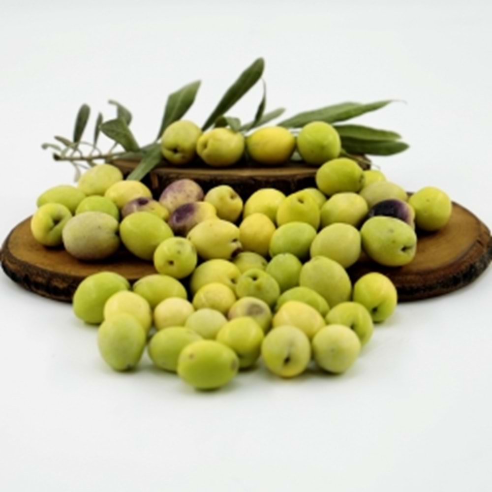 Yeni Hasat Taze Kırmalık Ayvalık Yeşil Zeytin 6 Kg