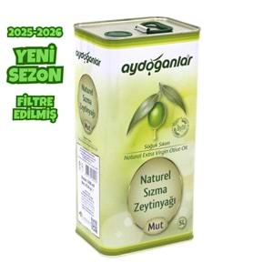 Naturel Sızma Soğuk Sıkım Zeytinyağı 5 Lt