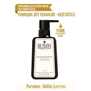 Olivos Zeytinyağlı Keçi Sütlü Sıvı Sabun 500 Ml