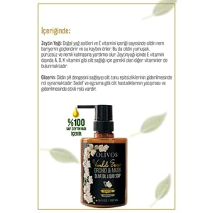 Olivos Zeytinyağlı Orkide & Misk Kokulu Sıvı Sabun 500 Ml