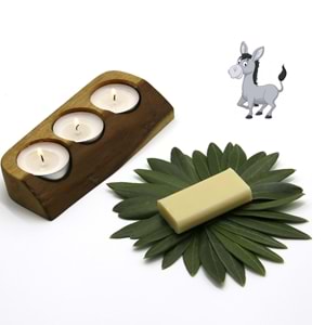 Zeytinyağlı Eşek Sütlü Mini Sabun 25 Gr