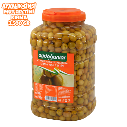 Ayvalık Kırma Yeşil Zeytin (261-290 M) 3500 Gr
