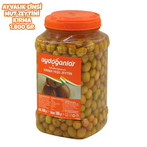 Ayvalık Kırma Yeşil Zeytin (261-290 M) 1800 Gr