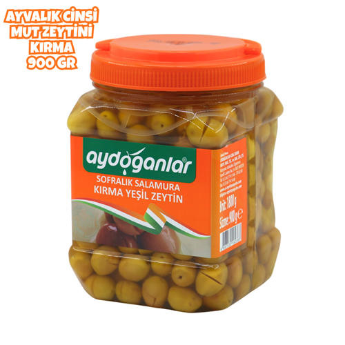 Ayvalık Kırma Yeşil Zeytin (261-290 M) 900 Gr
