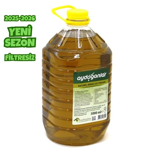Naturel Birinci Zeytinyağı Pet 5 Lt