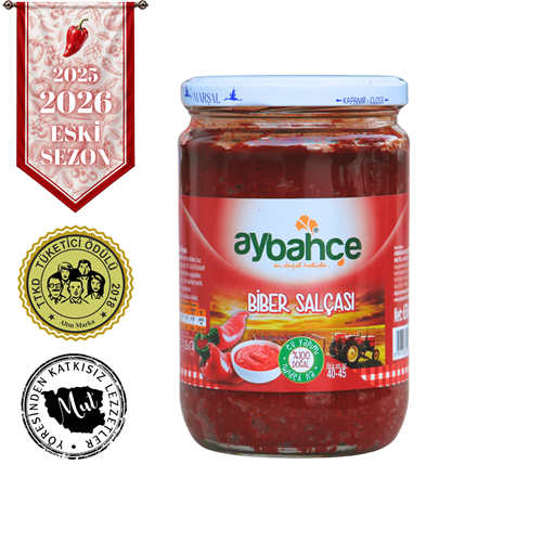 Biber Salçası (Ev Usulü) 650 Gr Acılı