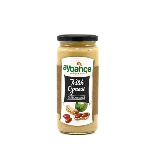 Doğal Fıstık Ezmesi (Kabuksuz) 500 Gr