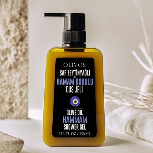 Olivos Hamam Kokulu Duş Jeli 750 Ml