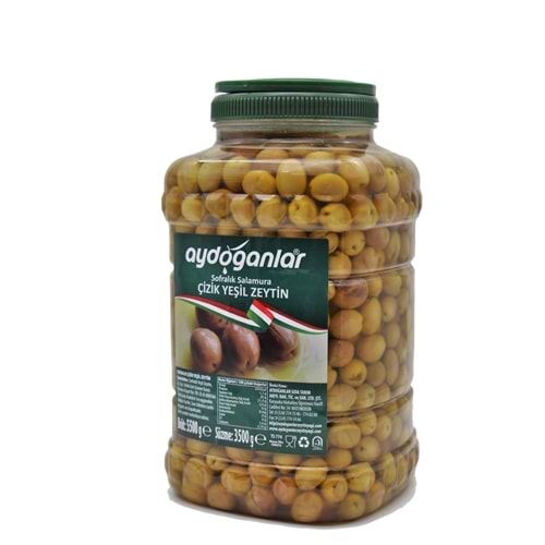 Ayvalık Çizik Yeşil Zeytin (261-290 M) 3500 Gr