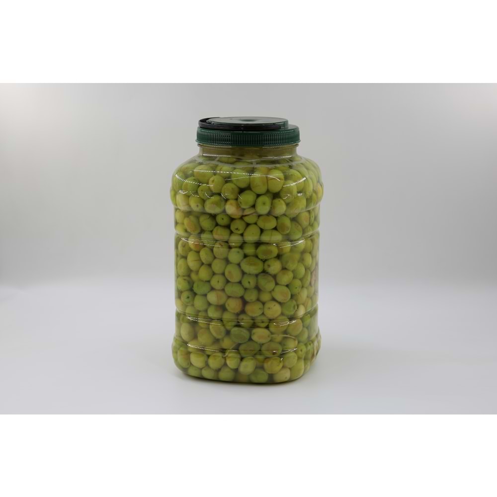 Kendin Tatlandır Taze Kırılmış Ayvalık Cinsi Yeşil Zeytin 3500 Gr