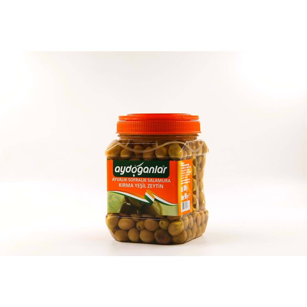 Ayvalık Kırma Yeşil Zeytin (321-350 XS) 900 Gr